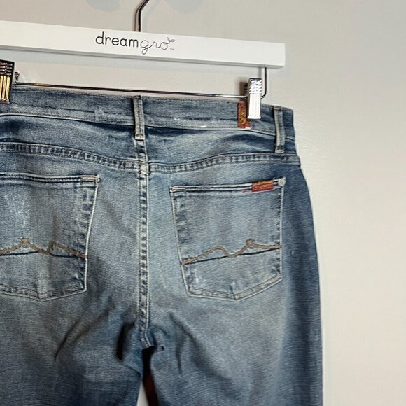 7 For All Mankind distressed Kaylie jeans - Picture 4 of 6